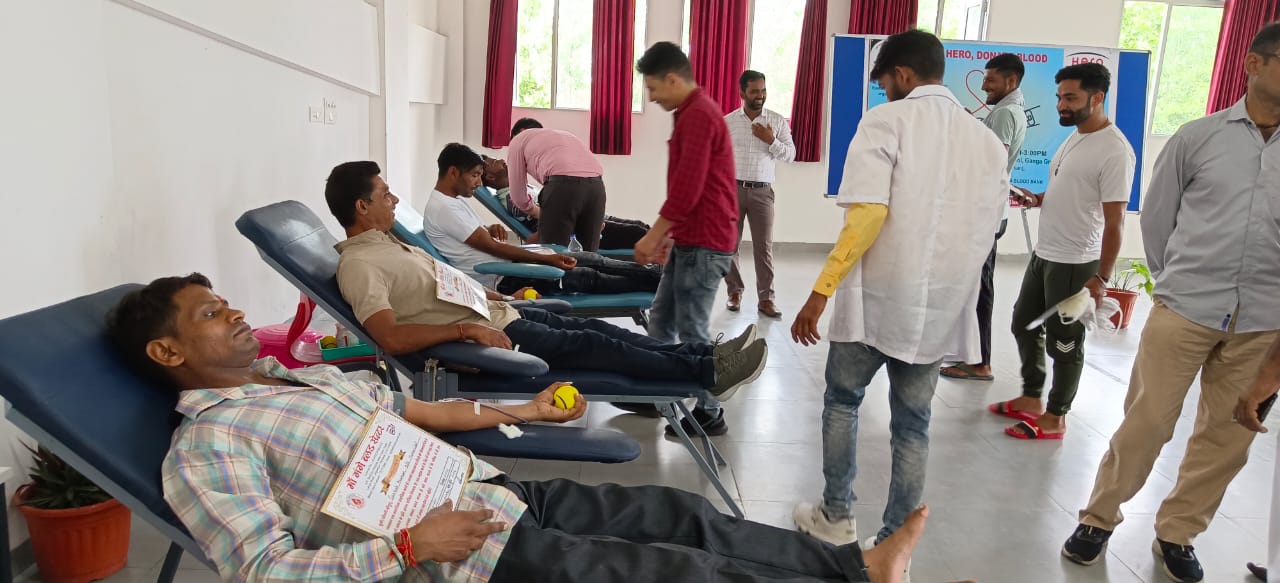 बीएमएल मुंजाल स्कूल द्वारा रक्तदान शिविर का आयोजन प्रशंसनीय : आदेश चौहान
