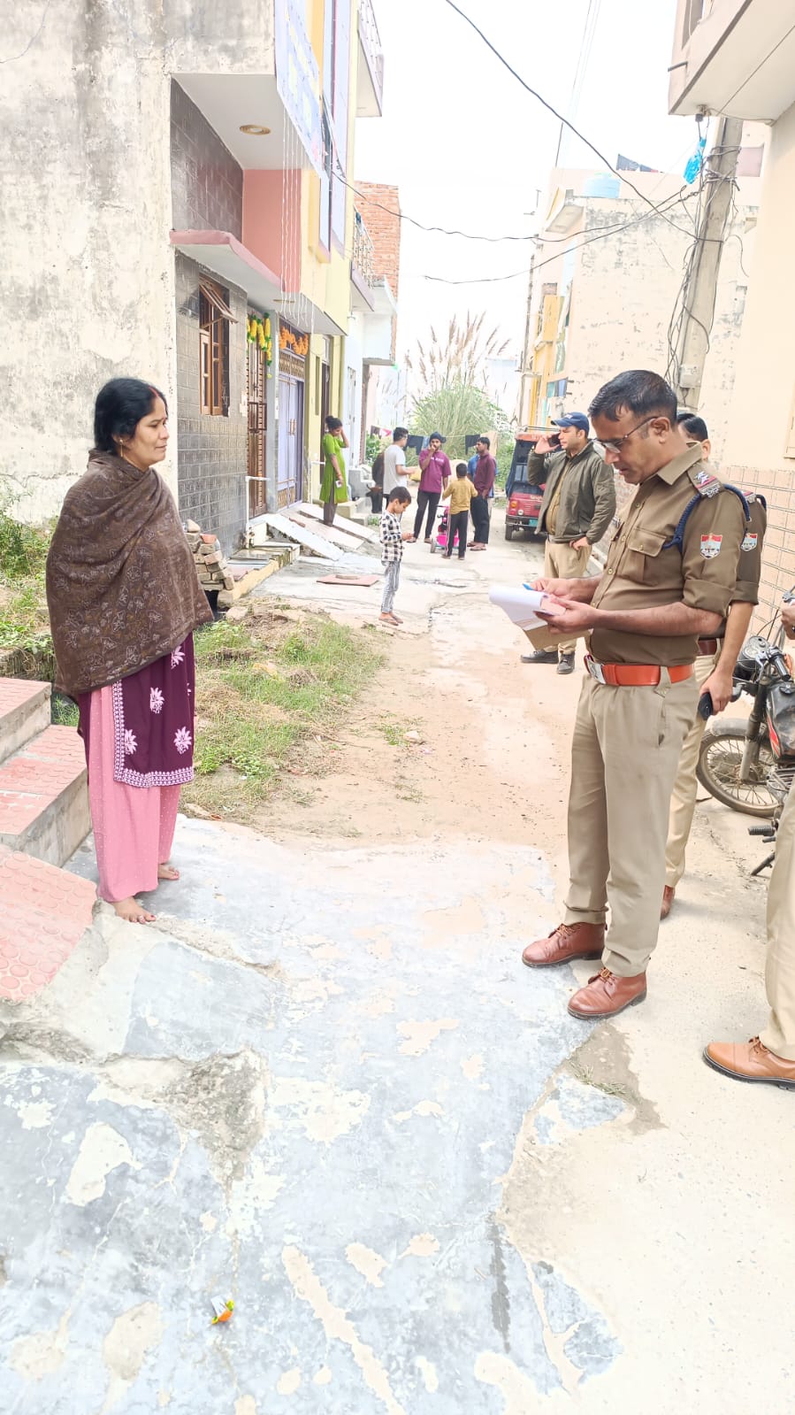 रानीपुर पुलिस ने चलाया सघन सत्यापन अभियान