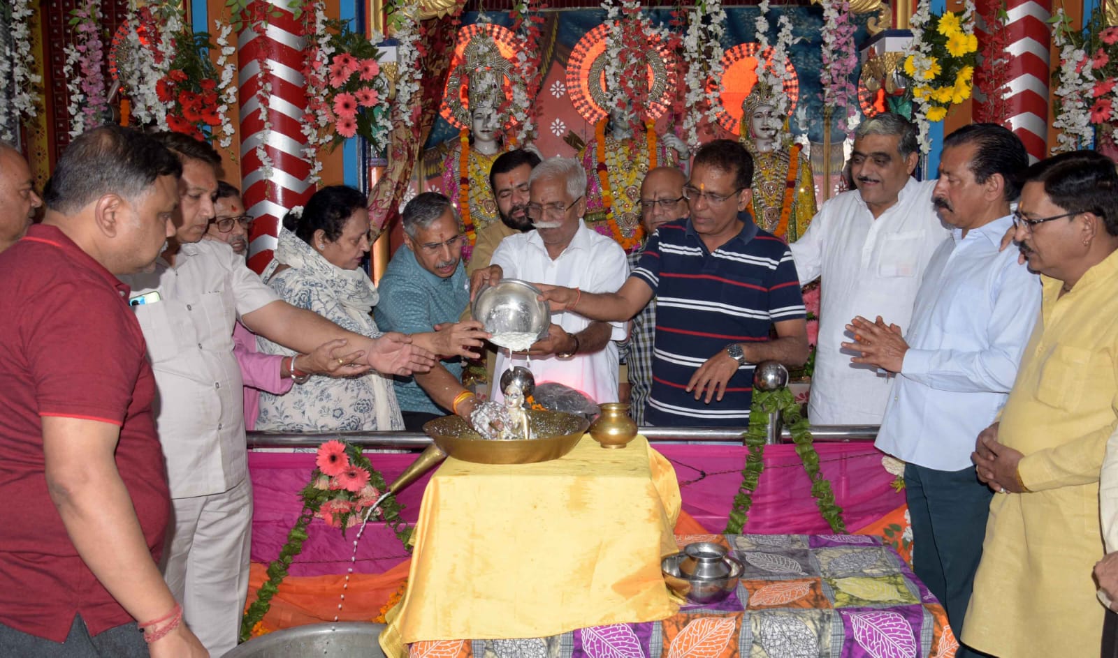 श्री रामलीला भवन हरिद्वार में धूमधाम से मनाया गया रामनवमी का पर्व
