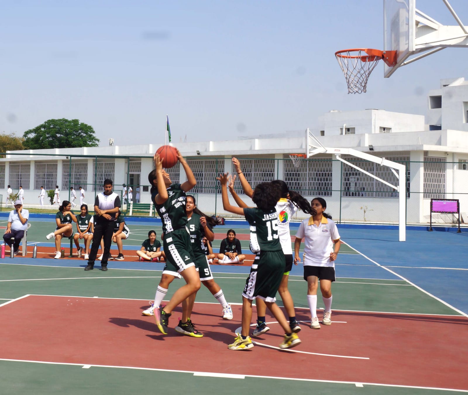 डीपीएस रानीपुर में फर्स्ट चेलेंजर कप बास्केटबॉल गर्ल्स चैम्पियनशिप का आयोजन