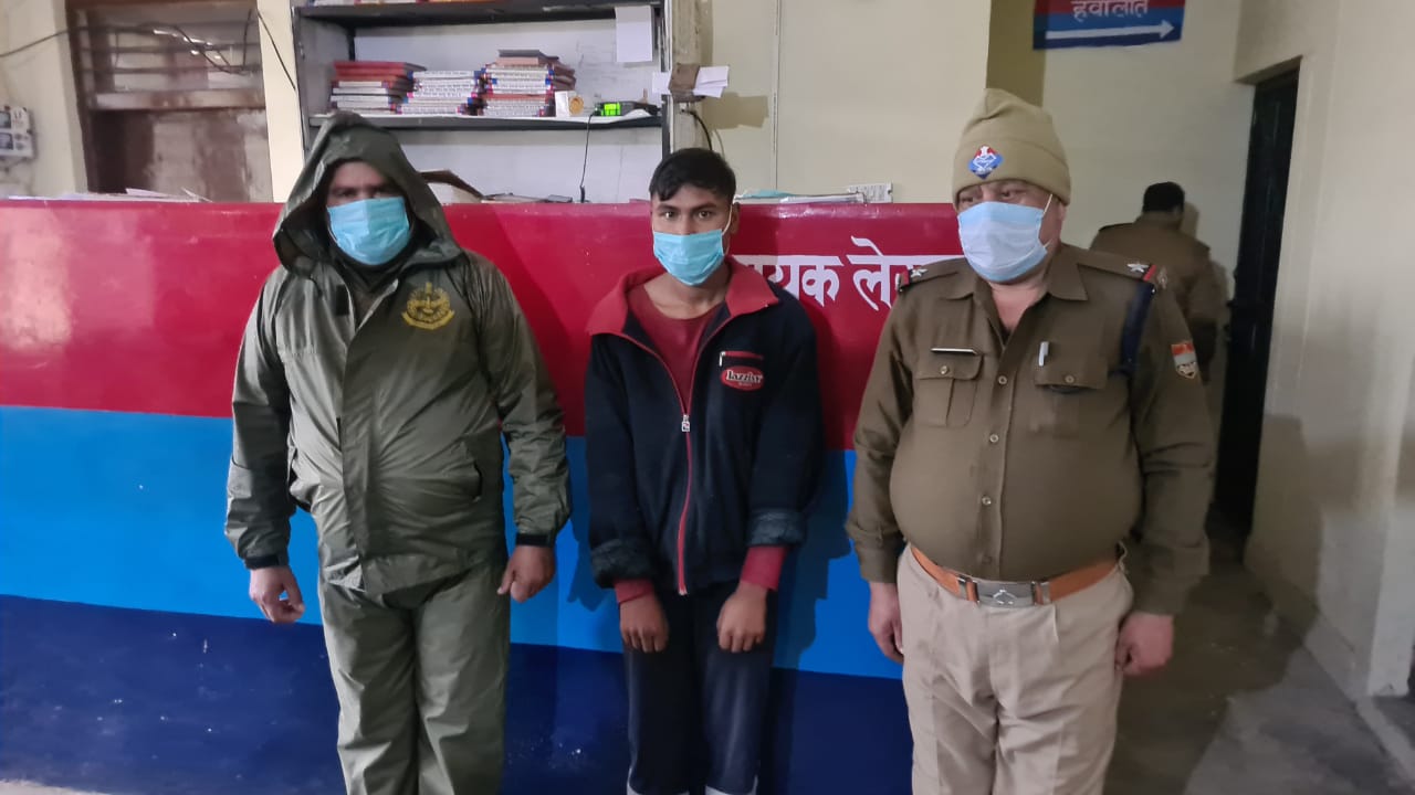 नाबालिग से दुष्कर्म के आरोपी को खानपुर पुलिस ने किया गिरफ्तार