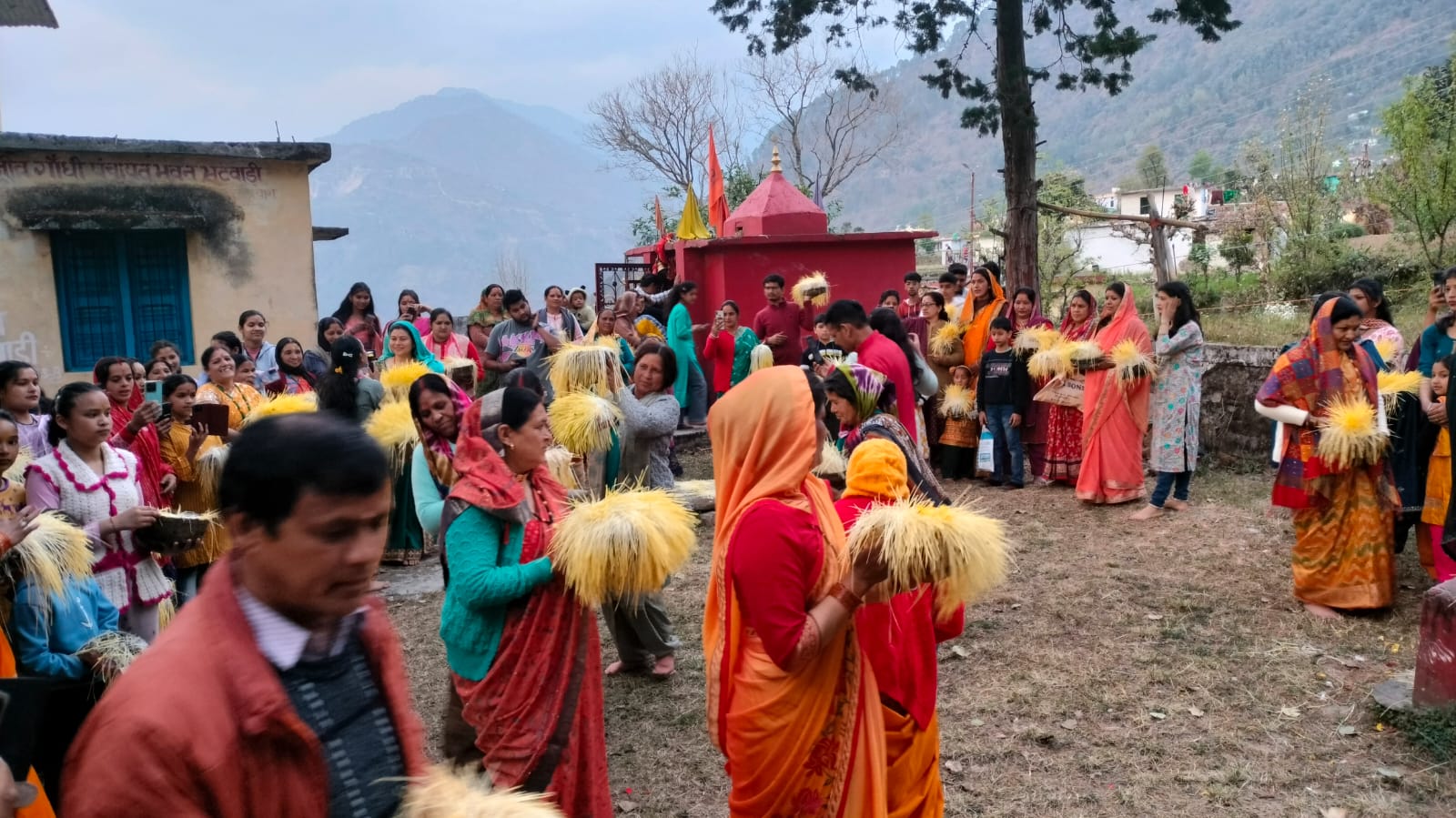 ऊखीमठ क्षेत्र की केदार घाटी में माता हरियाली त्यौहार धूमधाम से संपन्न