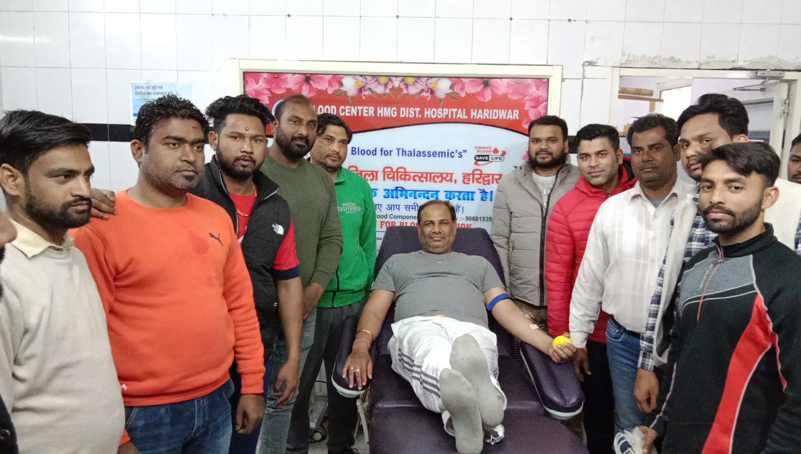 बीजेपी सरकार युवाओं का रक्त बहा रही और कांग्रेस  युवाओं के लिए रक्तदान कर रही: रवि बहादुर 