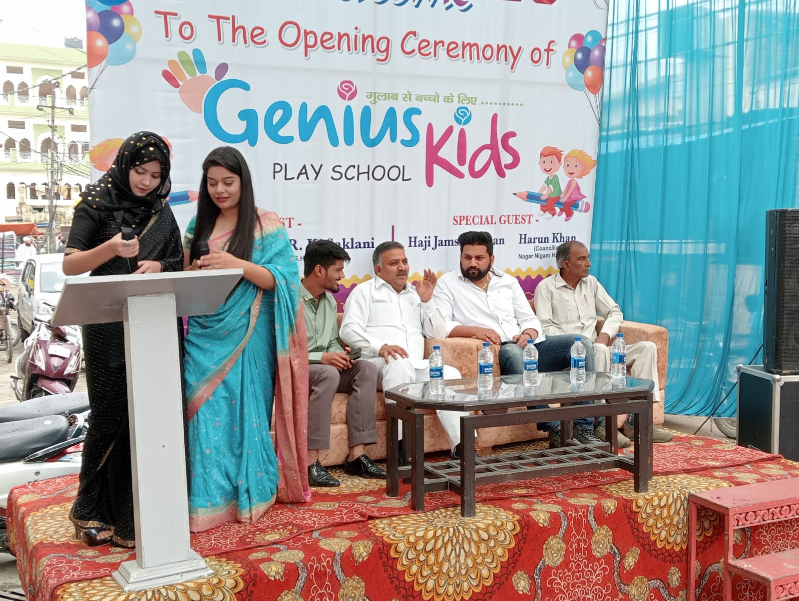 ज्वालापुर में जीनियस किड्स प्ले स्कूल का उद्घाटन