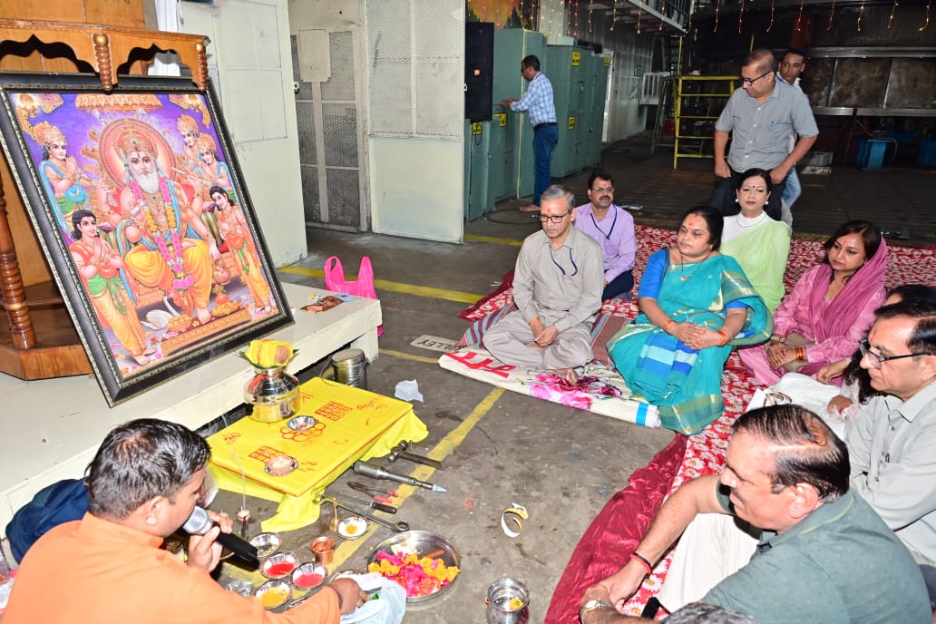 बीएचईएल में उल्लासपूर्वक मनाई गई विश्वकर्मा जयंती