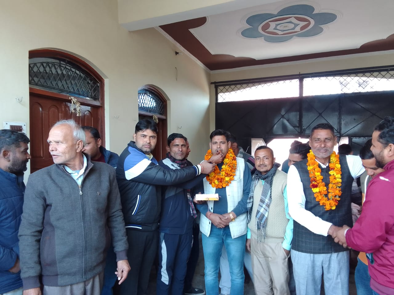 लक्सर ग्रामीण भाजपा मंडल अध्यक्ष का कार्यकर्ताओं ने किया भव्य स्वागत