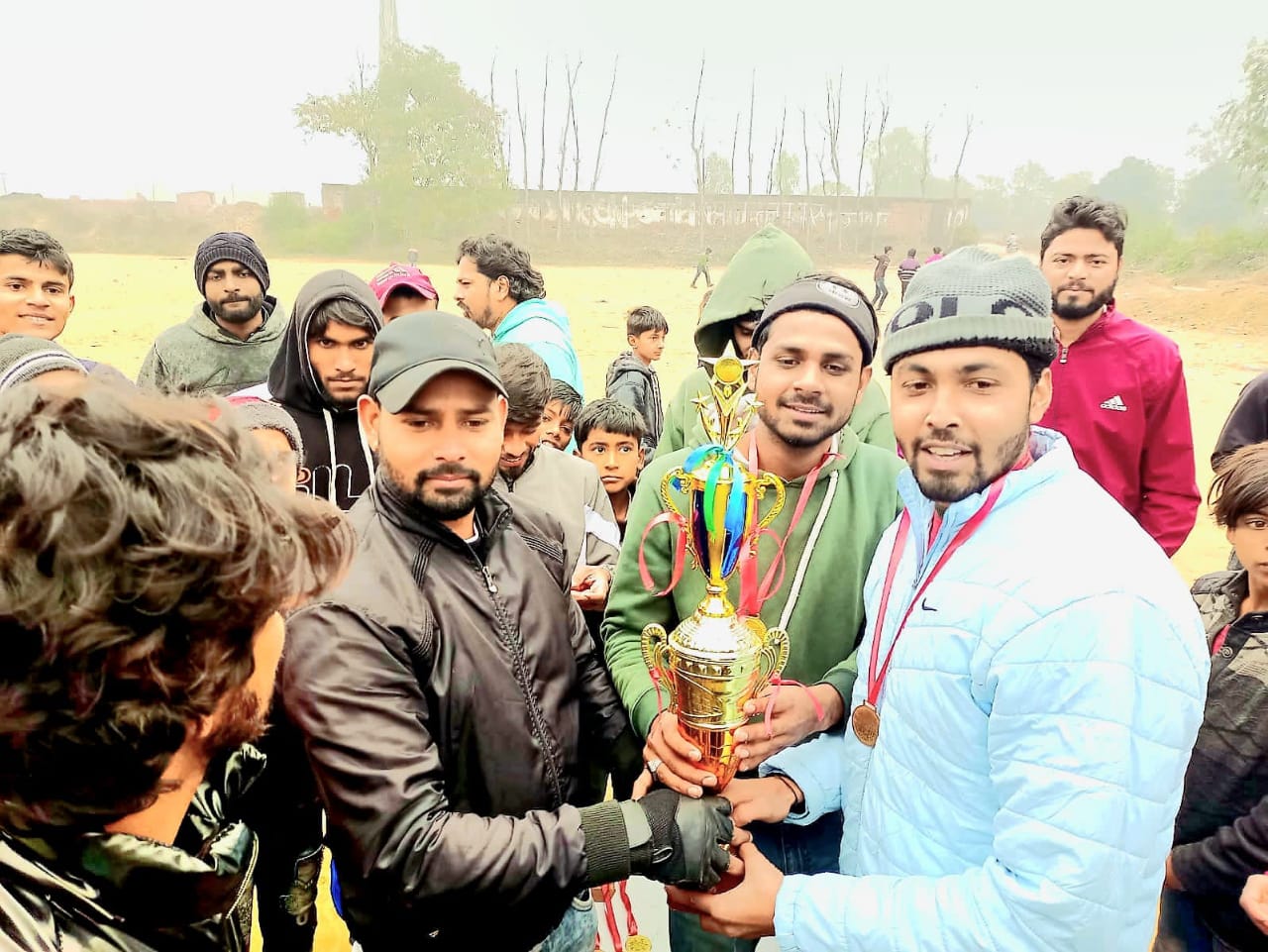 ग्रामीण टूर्नामेंट में बेलडा को हराकर गढ़मीरपुर ने की जीत हासिल 