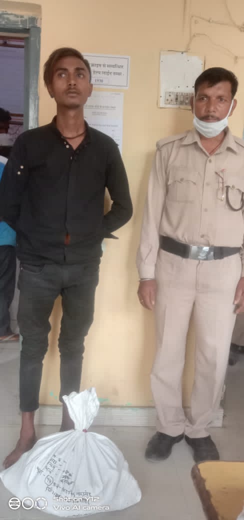 कनखल पुलिस के द्वारा अवैध 48 पव्वे देसी शराब के साथ किया गया एक अभियुक्त गिरफ्तार