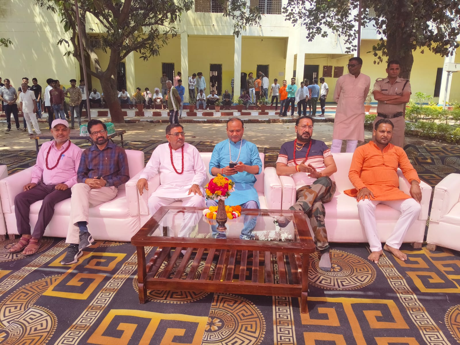 हरिद्वार जिला कारागार में श्रीमद् देवी महापुराण का शुभारंभ