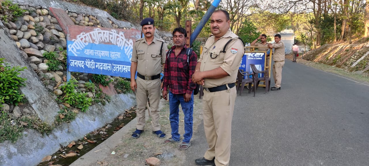 गुंडा अधिनियम के अभियुक्त को श्यामपुर पुलिस ने किया तड़ीपार