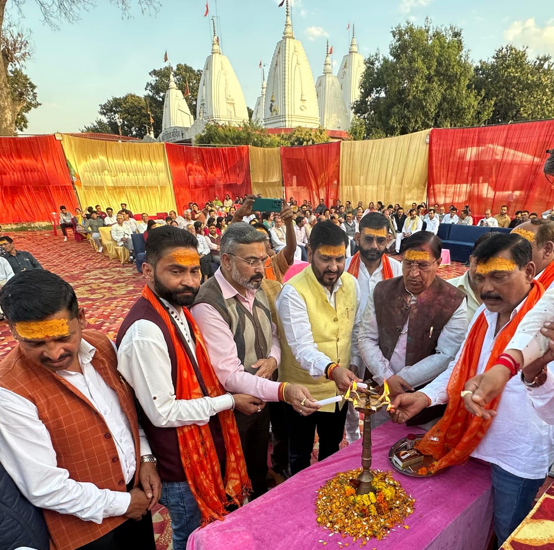 भाजपा शिवालिक नगर मंडल के होली मिलन समारोह ने दिया सौहार्द और भाईचारे का संदेश