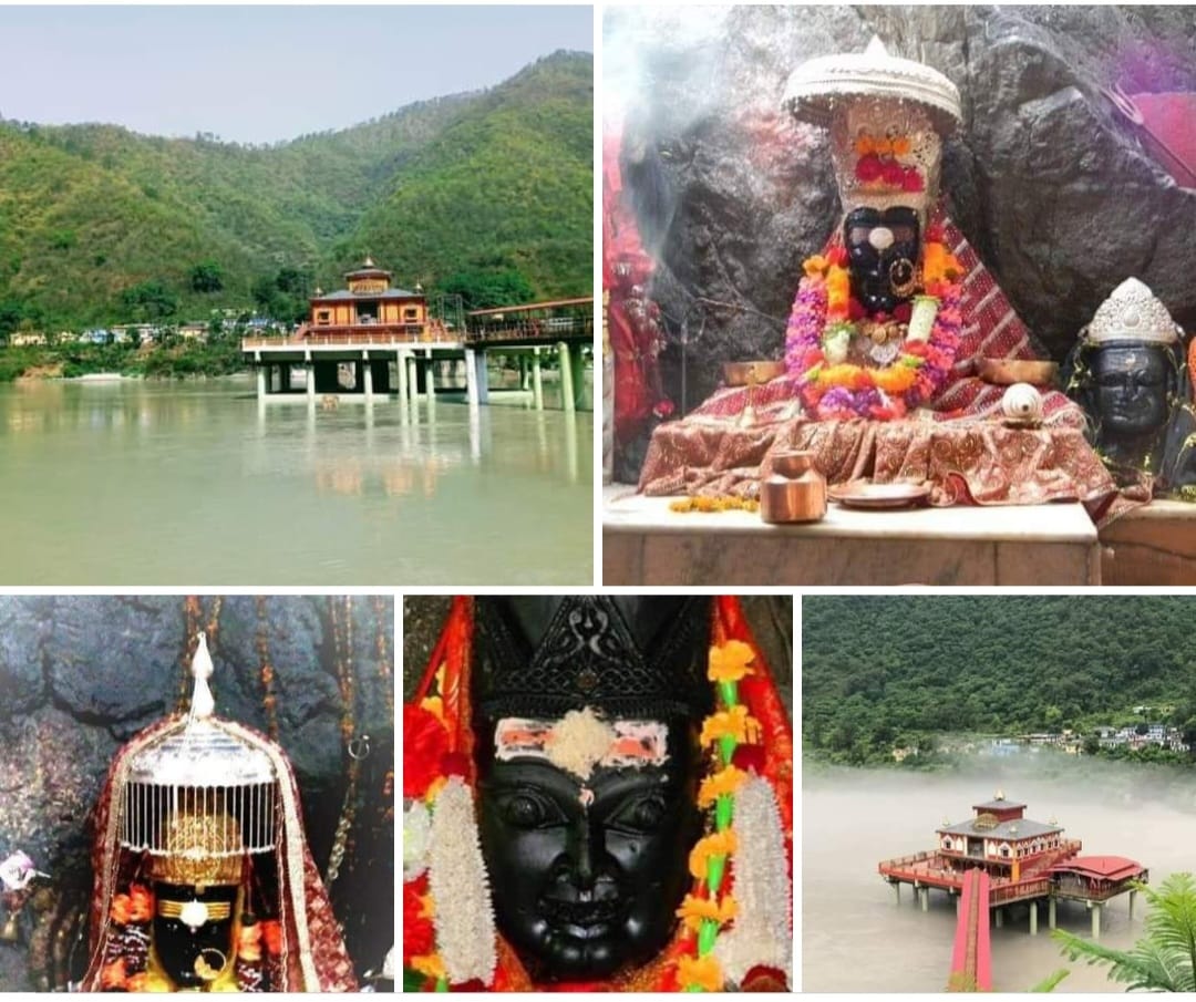 प्रसिद्ध सिद्धपीठ देवभूमि की रक्षक मां धारी देवी 9 साल बाद अपणा नया मंदिर मूल स्थान पर विराजमान      