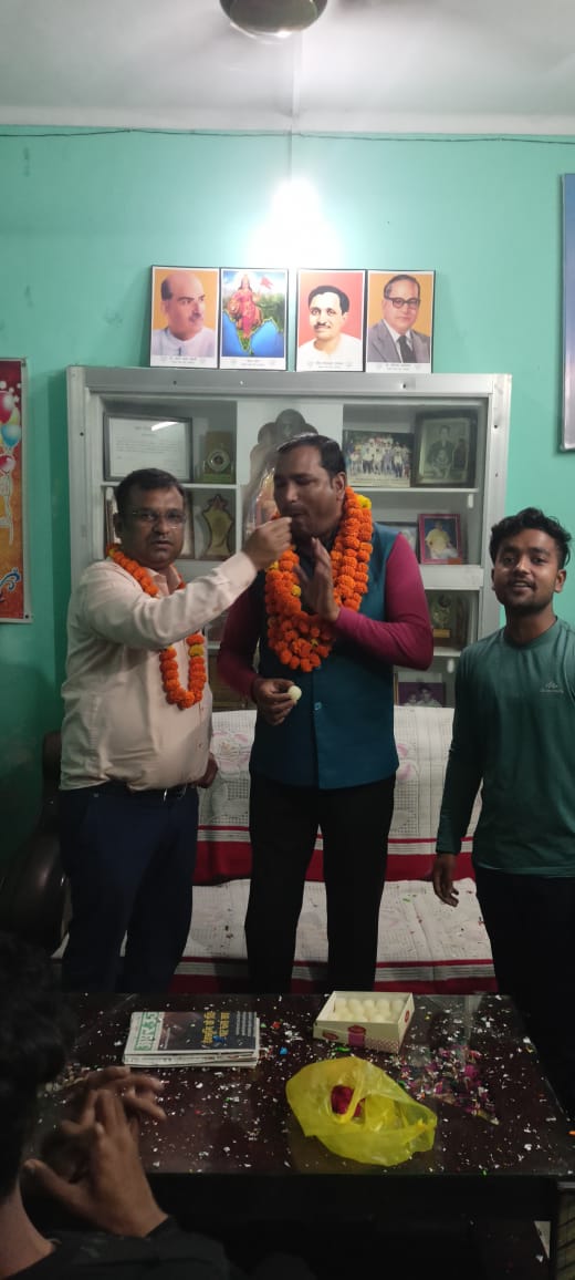 भाजपा अनुसूचित मोर्चा जिला महामंत्री बनने पर प्रिंस लोहट का भव्य स्वागत