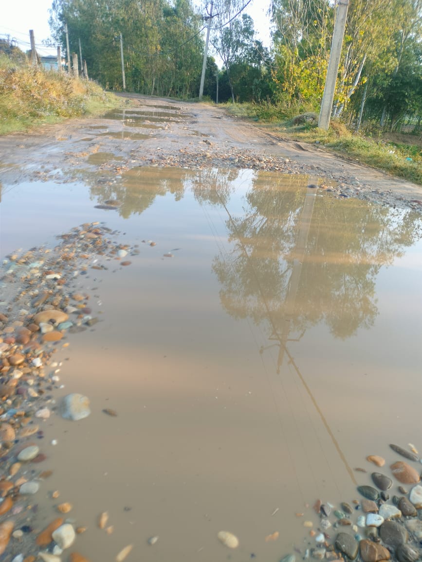 खेड़ी शिकोहपुर के ग्रामीणों ने की सड़क निर्माण की मांग