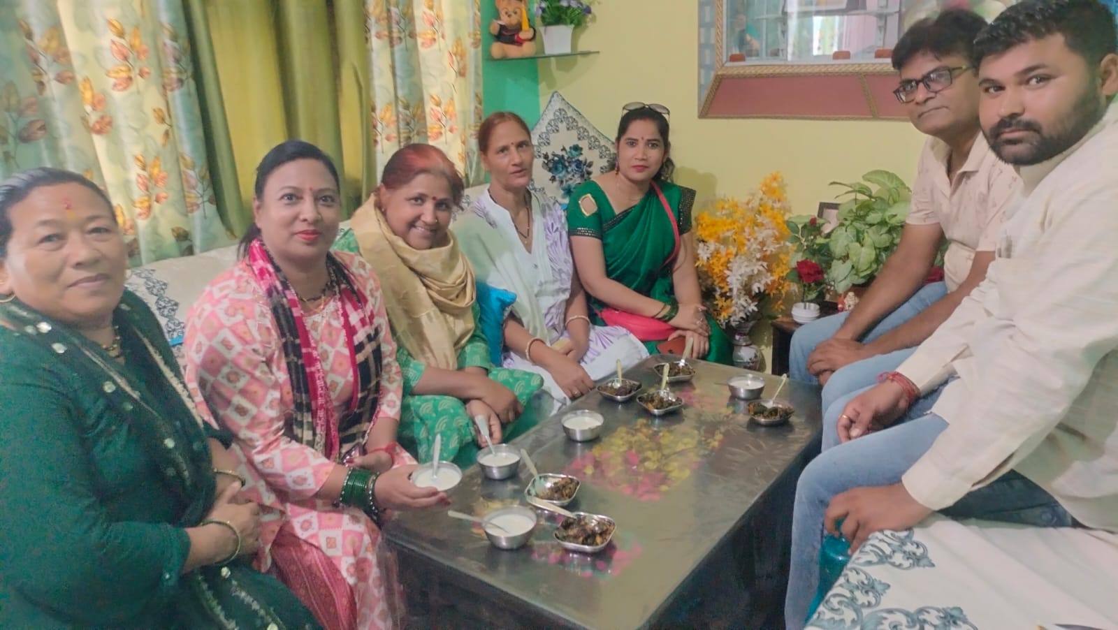 भाजपा महिला मोर्चे ने किया मिलेट्र्स टिफन बैठक का आयोजन