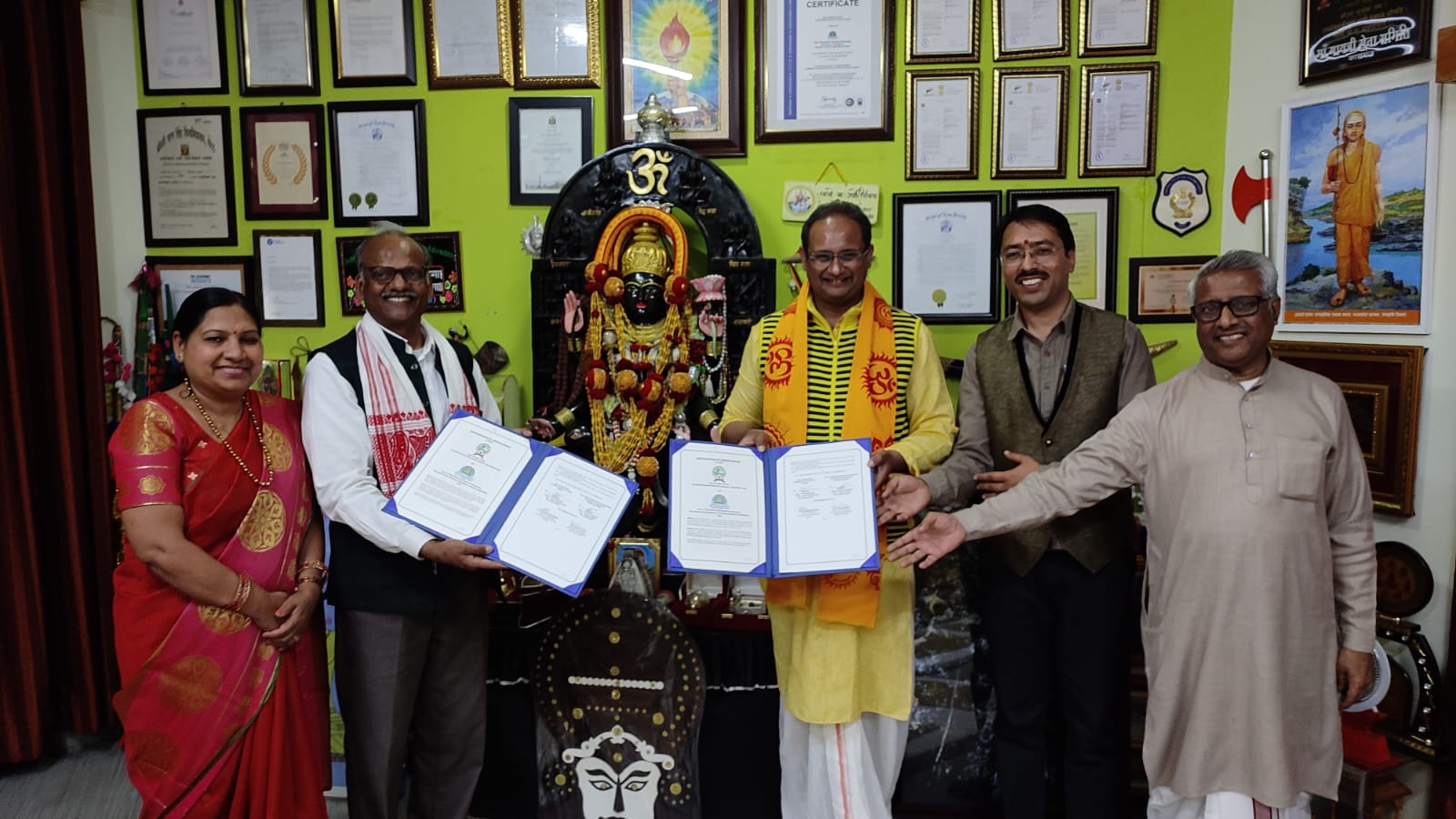 उत्तराखंड संस्कृत विश्वविद्यालय ने किया देवसंस्कृति के साथ शैक्षणिक विकास पर करार