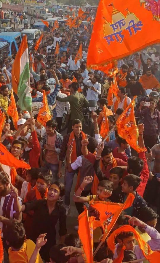 वीर भगत सिंह गौ सेवा धाम द्वारा रामनवमी पर भव्य शोभायात्रा का आयोजन